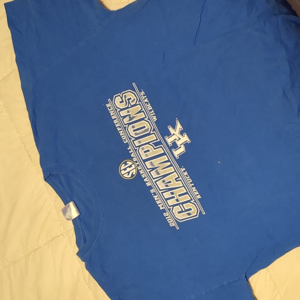 Kentucky Wildcats 2012 Mens Basketball Champions vintage Tshirt